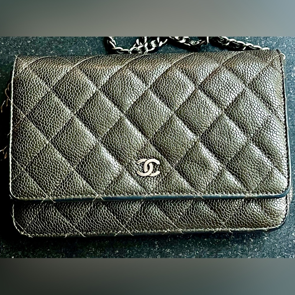 Chanel Quilted CC SHW Wallet on Chain - Picture 2 of 13